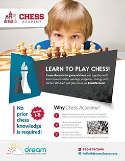 Chess Academy classes at Folsom Prep School