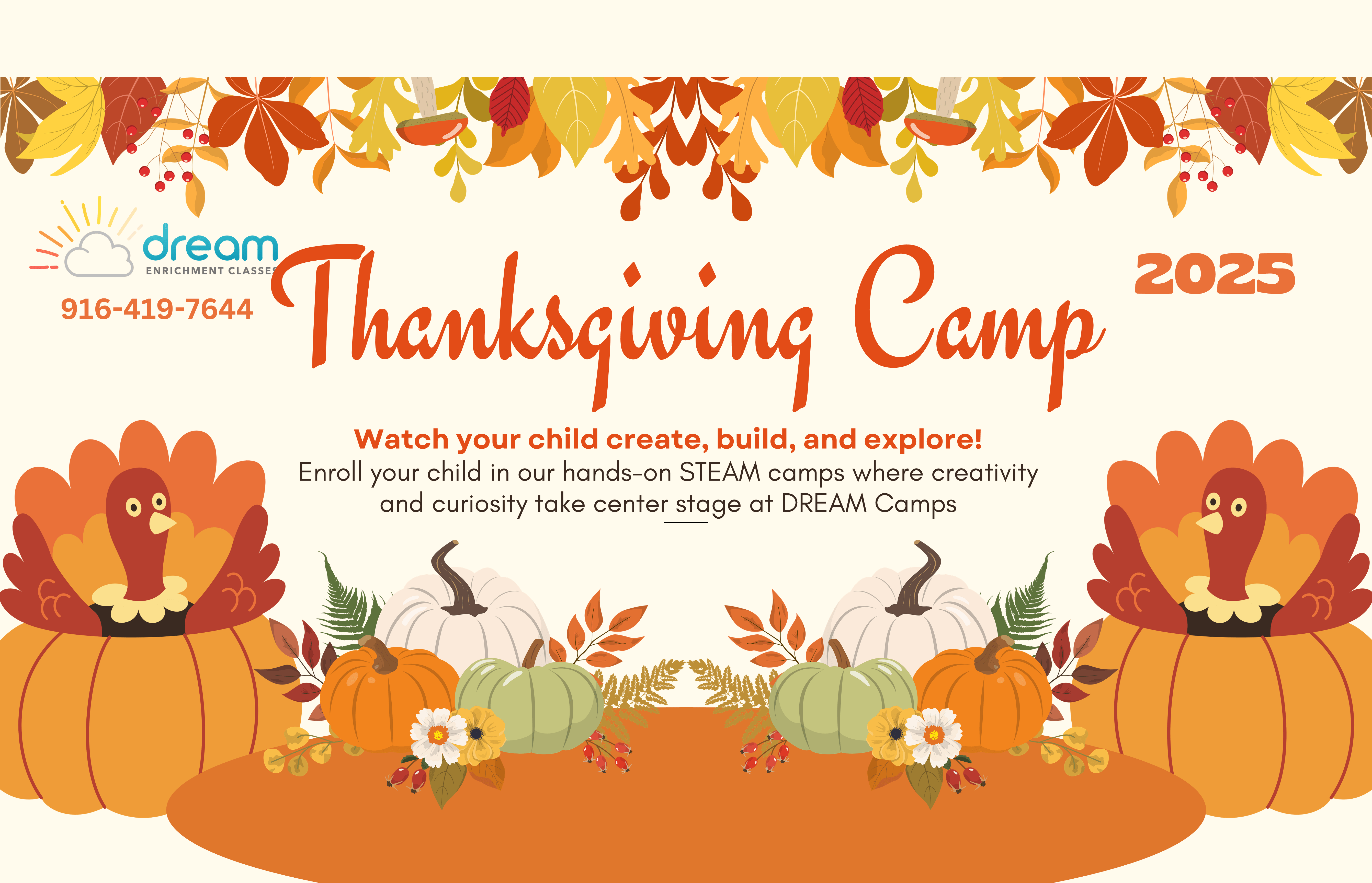 DREAM Thanksgiving Camps